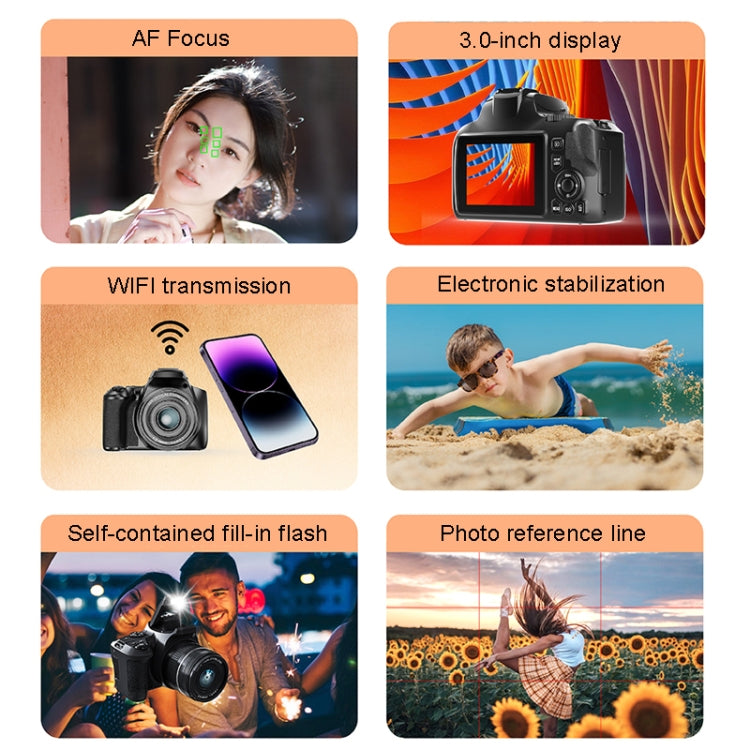 W2 64MP 4K 3 Inch Screen 10X Optical Zoom+4X Digital Zoom Camera, W2 W2 64MP 4K 3 Inch Screen 10X Optical Zoom+4X Digital Zoom Camera, W2